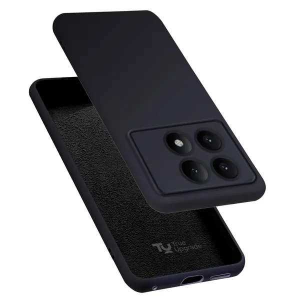 Poco_X6_Pro_5G_Black_Silicone_Protective_Back_Case_Cover