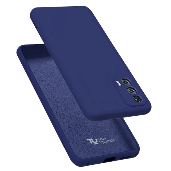 Iqoo_Z6_Pro_|_Vivo_T1_Pro_5G_Blue_Silicone_Protective_Back_Case_Cover