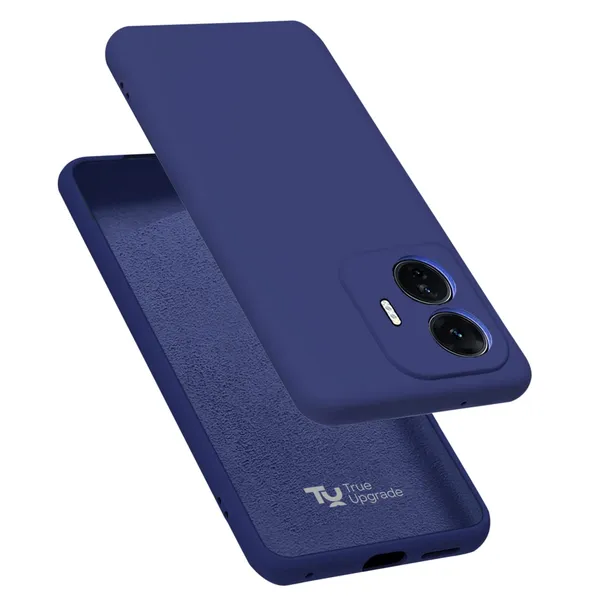 Iqoo_Z6_Pro_Blue_Silicone_Protective_Back_Case_Cover