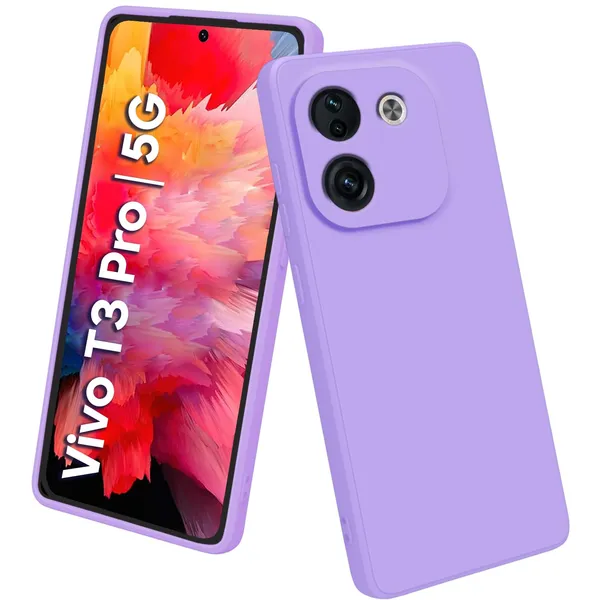 Iqoo_Z9S_Pro_5G_|_Vivo_T3_Pro_5G_Purple_Silicone_Protective_Back_Case_Cover
