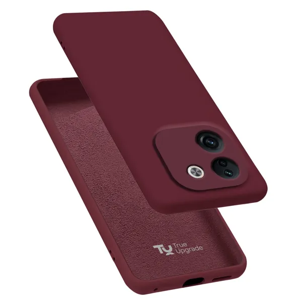 Iqoo_Z9S_Pro_5G_|_Vivo_T3_Pro_5G_Wine_Silicone_Protective_Back_Case_Cover