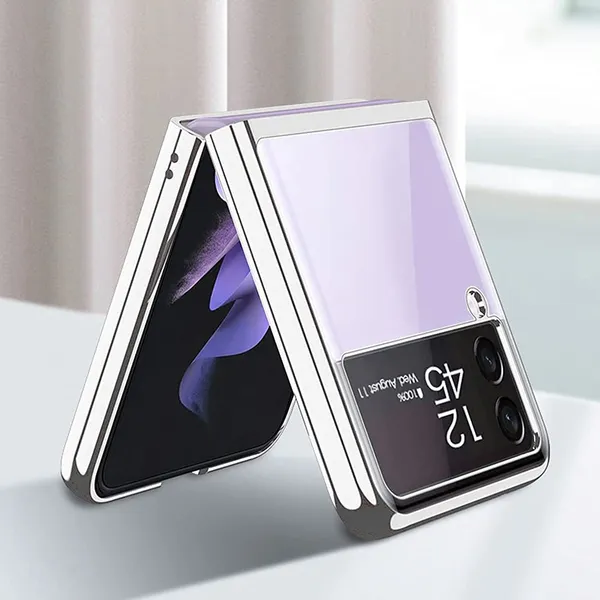 Samsung_Z_Flip_3_Transparent_Silicone_Protective_Back_Case_Cover