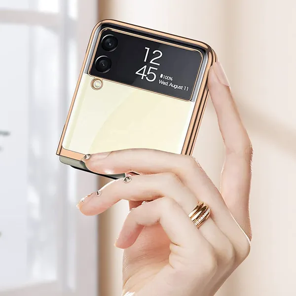 Samsung_Z_Flip_3_Transparent_Silicone_Protective_Back_Case_Cover