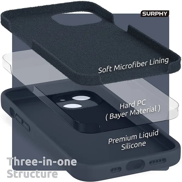Iphone_13_Green_Silicone_Protective_Back_Case_Cover