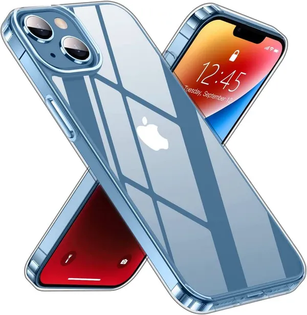 Iphone_14_Plus_Black_Thermoplastic_Polyurethane_Tpu_Protective_Back_Case_Cover