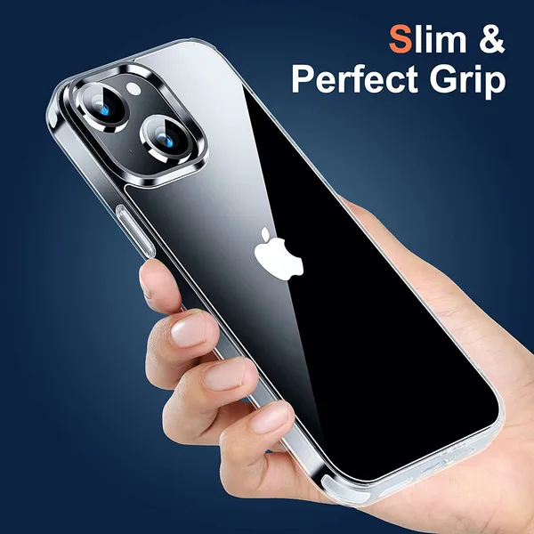 Iphone_14_Black_Thermoplastic_Polyurethane_Tpu_Protective_Back_Case_Cover