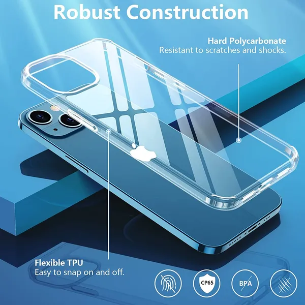 Iphone_14_Black_Thermoplastic_Polyurethane_Protective_Back_Case_Cover