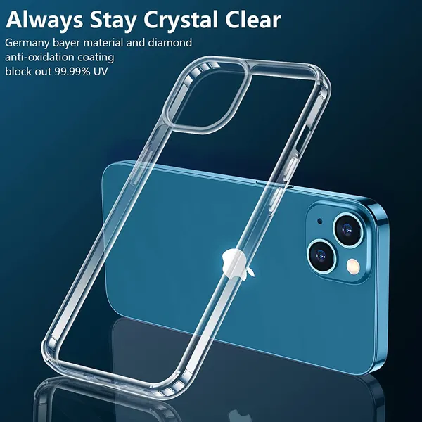 Iphone_14_Black_Thermoplastic_Polyurethane_Protective_Back_Case_Cover