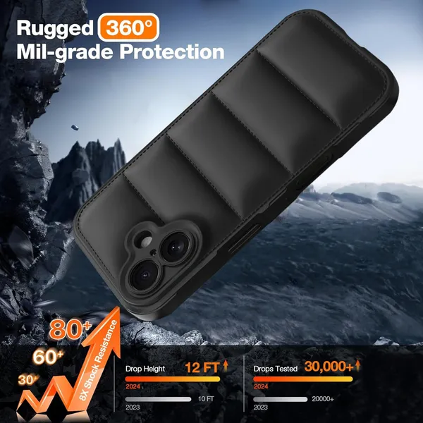Iphone_16_5G_5G_Black_Silicone_Protective_Back_Case_Cover