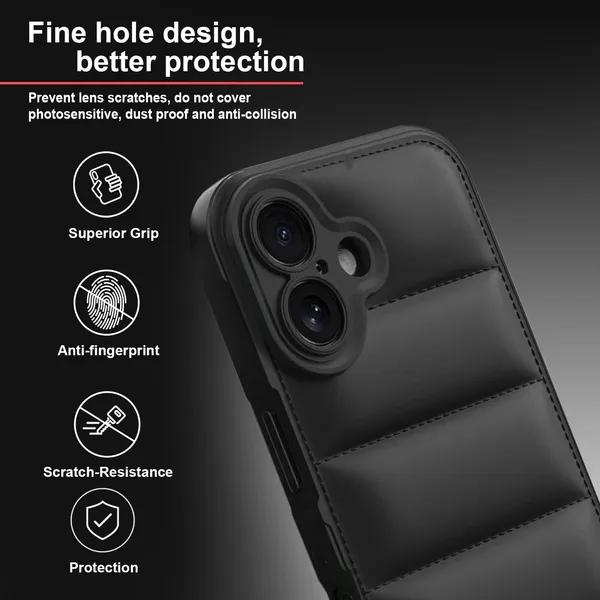Iphone_16_5G_5G_Black_Silicone_Protective_Back_Case_Cover