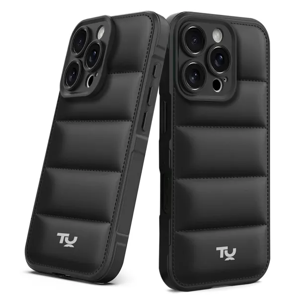 Iphone_16_Pro_5G_Black_Silicone_Protective_Back_Case_Cover