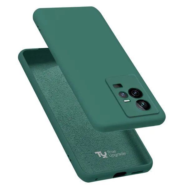Iqoo_11_5G_Green_Silicone_Protective_Back_Case_Cover