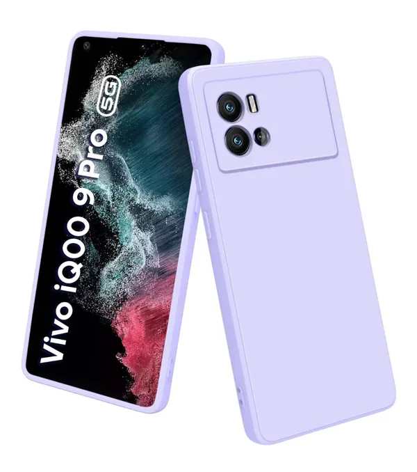 Iqoo_9_Pro_5G_Purple_Silicone_Protective_Back_Case_Cover