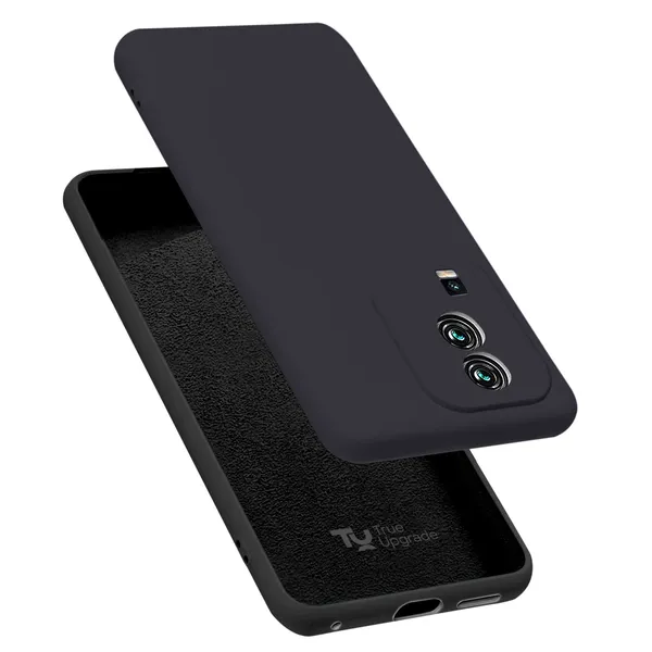 Iqoo_Neo_7_5G_Black_Silicone_Protective_Back_Case_Cover