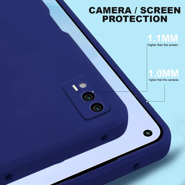 TRUEUPGRADE_Liquid_Silicone_Designed_Case_Cover_for_iQOO_Z3_5G_|_Microfiber_Inside_|_360_Degree_Protection_Back_Cover_Case_for_iQOO_Z3_5G_-_Blue