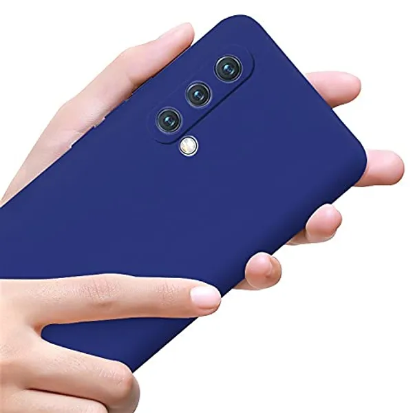 TRUEUPGRADE_Back_Cover_for_OnePlus_Nord_CE_5G_(TPU,_Silicone_|_Blue)