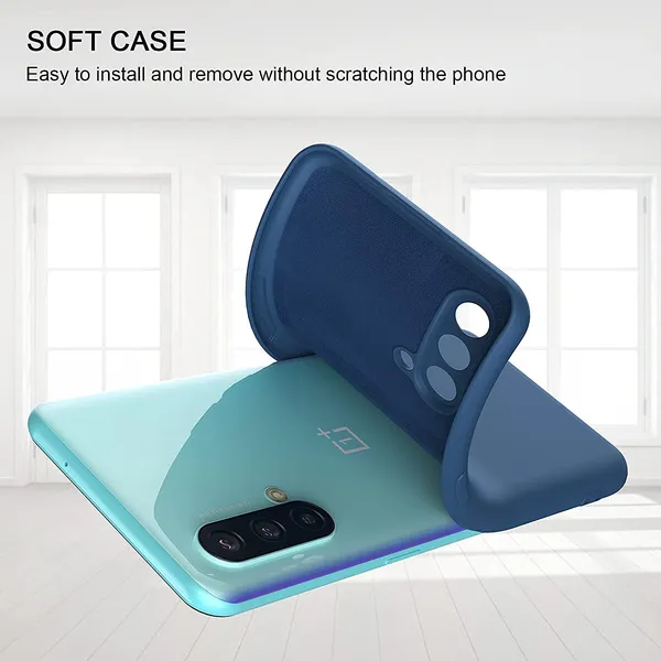 TRUEUPGRADE_Back_Cover_for_OnePlus_Nord_CE_5G_(TPU,_Silicone_|_Blue)