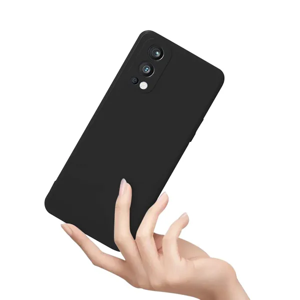 Oneplus_Nord_2_5G_Black_Silicone_Protective_Back_Case_Cover