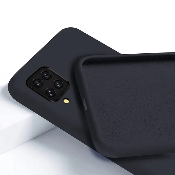 TRUEUPGRADE_Liquid_Silicone_Designed_Back_Case_Cover_for_Samsung_Galaxy_F62_(Black)