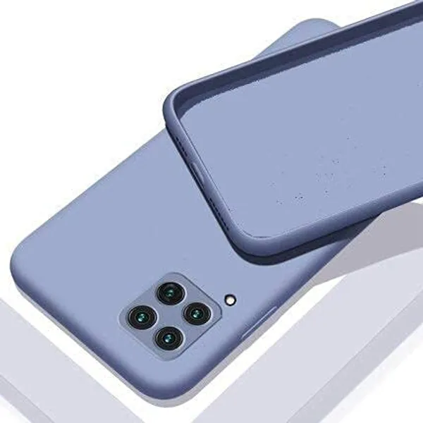 TRUEUPGRADE_Liquid_Silicone_Designed_Back_Case_Cover_for_Samsung_Galaxy_F62_(Blue)