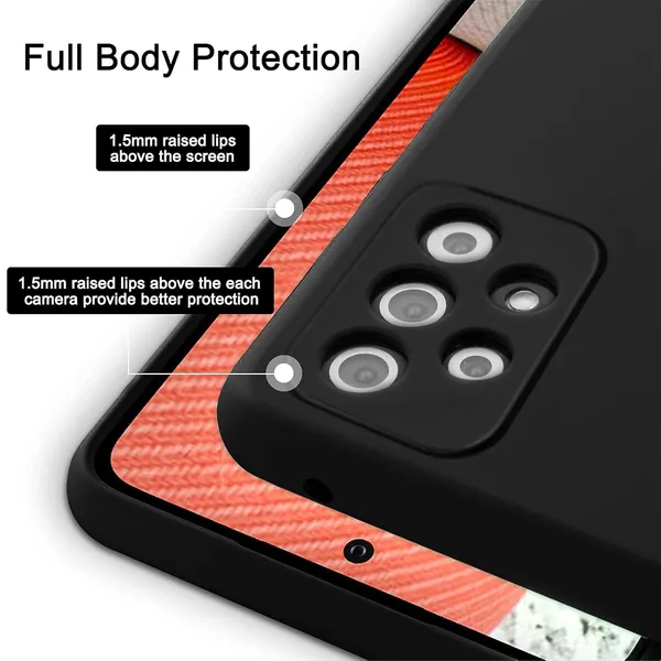 Samsung_Galaxy_A32_Black_Silicone_Protective_Back_Case_Cover