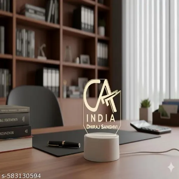 Personalized_Name_Led_Table_Night_Lamp_For_Chartered_Accountant_Warm_Led_Light_With_Sleek_White_Base_Unique_Desk_For_Office_Decor_Perfect_For_Birthday,_Anniversary,_Promotion_And_Special_Occasion