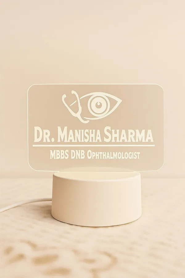 Personalized_Ophthalmologist_Led_Acrylic_Name_Plate_Night_Lamp_White