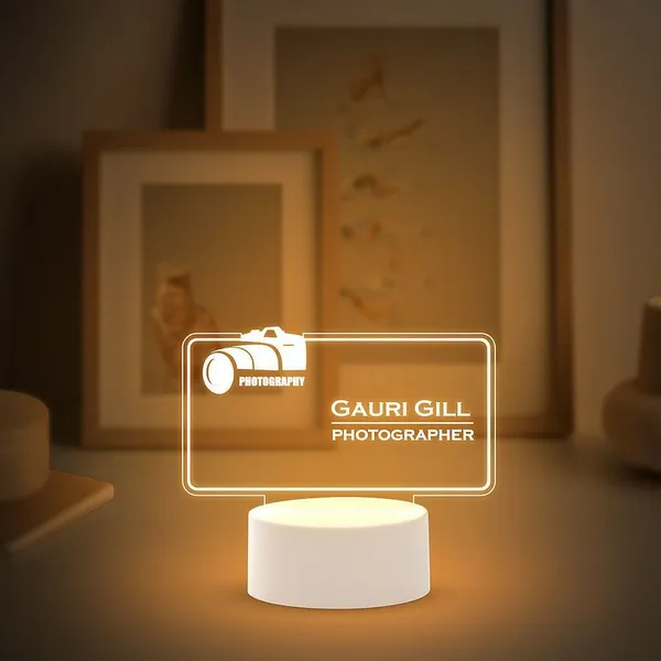 Personalized_Photographer_Led_Acrylic_Name_Plate_Night_Lamp_White