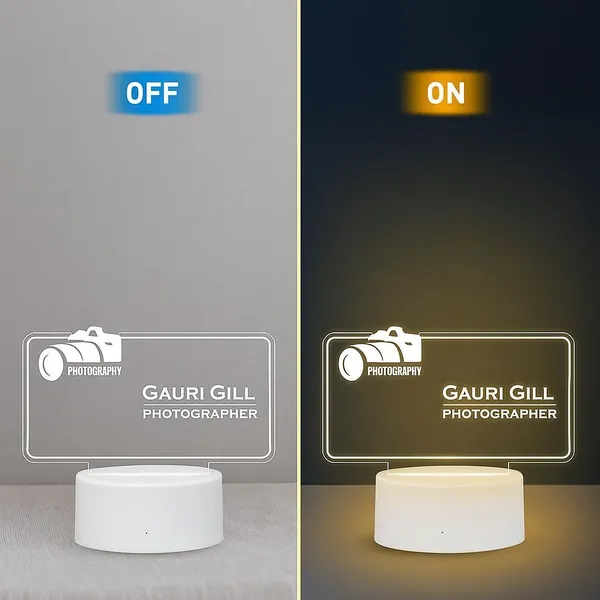 Personalized_Photographer_Led_Acrylic_Name_Plate_Night_Lamp_White