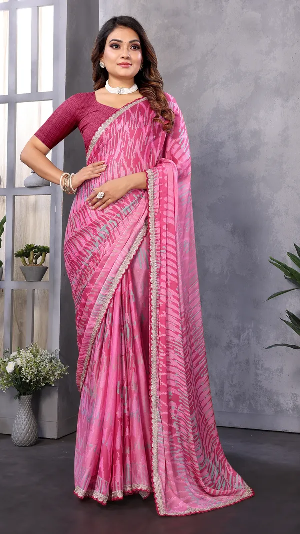 Pink_Masakali_Geometric_Printed_Coding_Work_Saree_For_Women_&_Girls