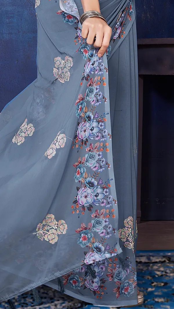 Blue_Wetless_Digital_Floral_Printed_Floral_Thread_Work_saree_For_Women_&_Girls