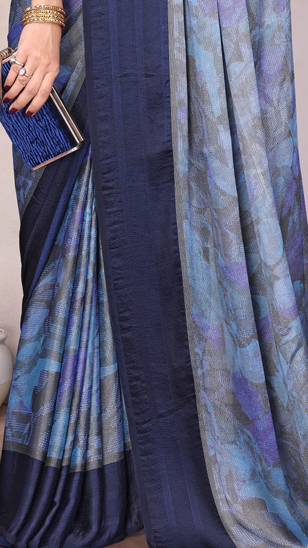 Dark_Blue_Moss_Chiffon_Satin_Border_Geometric_Floral_Printed_saree_For_Women_&_Girls