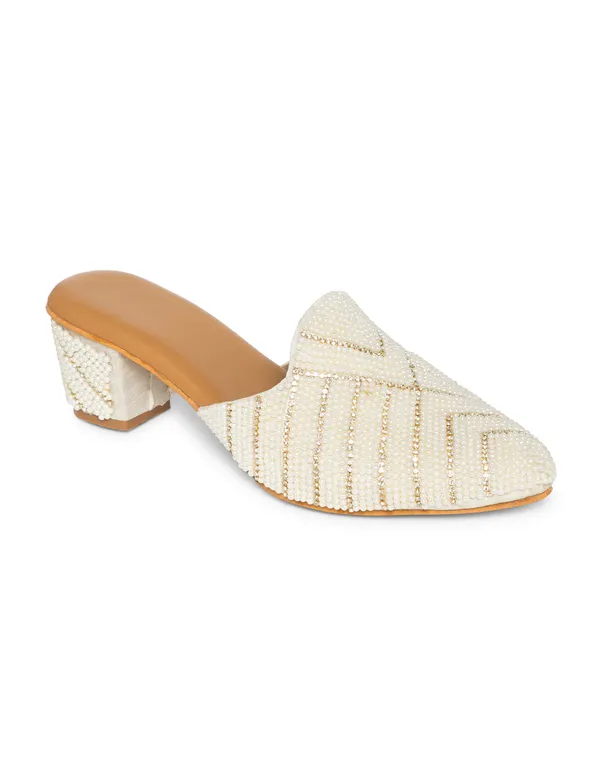 Cream_Gold_Fabric_And_Foam_Beading_And_Embroidery_Wedding_Mojari_Party_Sandals_For_Women