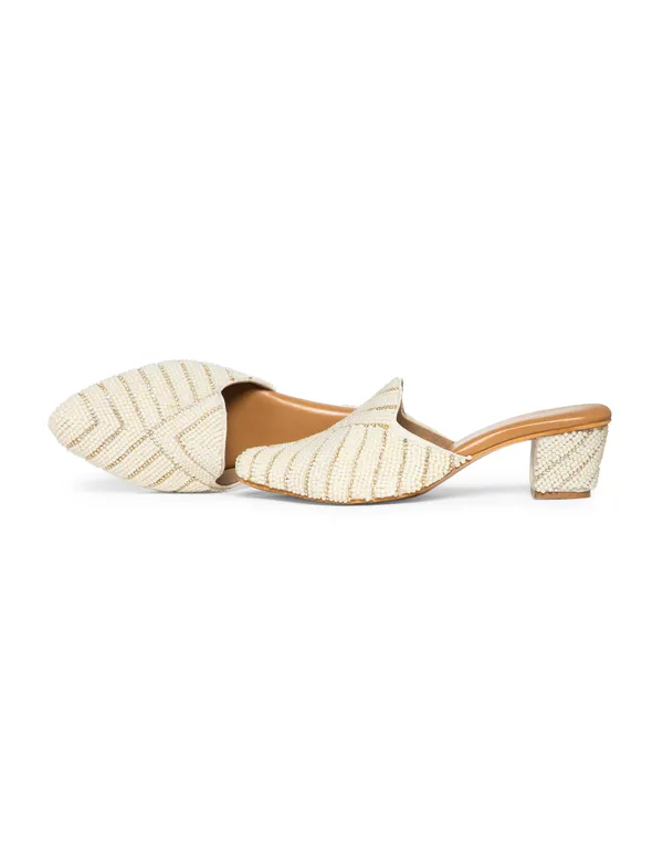 Cream_Gold_Fabric_And_Foam_Beading_And_Embroidery_Wedding_Mojari_Party_Sandals_For_Women