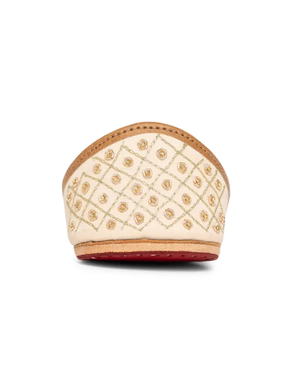Gold_&_Pink_Punjabi_Jutti_for_Women_with_Handmade_Dabka_Leather_Lining