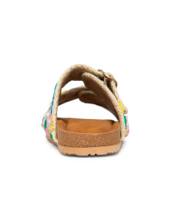 Multicolor_Fabric_And_Foam_Embroidered_Casual_Flat_Slippers_For_Women