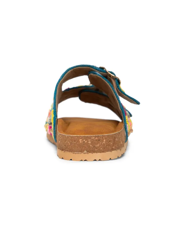 Multicolor_Fabric_And_Foam_Handcrafted_Ethnic_Flat_Slippers_For_Women