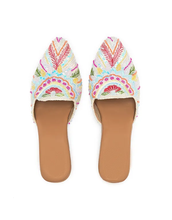 Multicolor_Fabric_And_Foam_Embroidery_Wedding_Mojari_Party_Sandals_For_Women