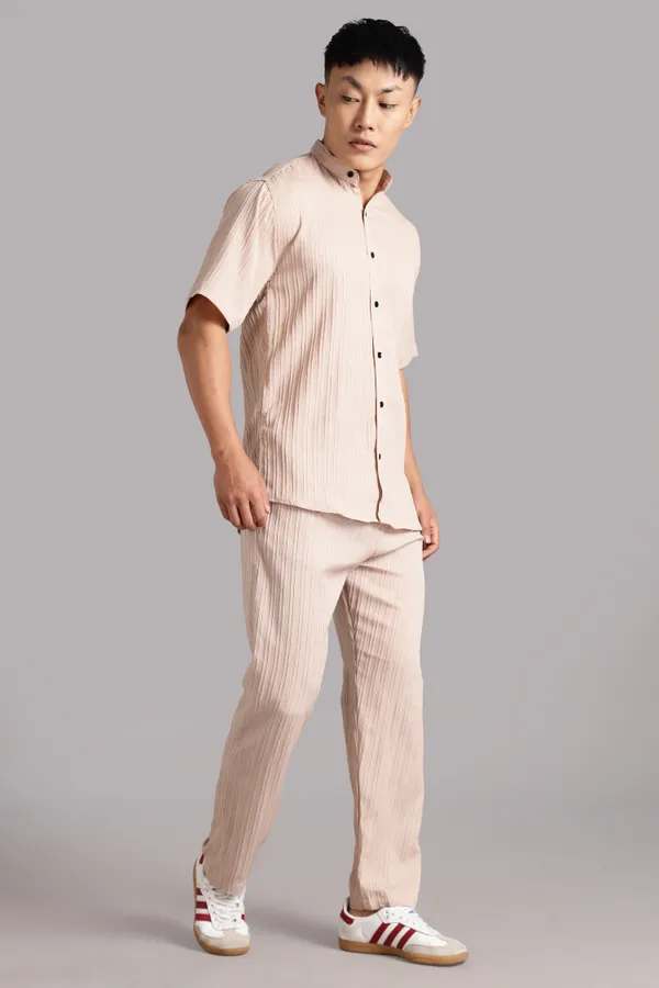 Beige_Premium_Cotton_Blend_Co-Ords_Set_For_Men