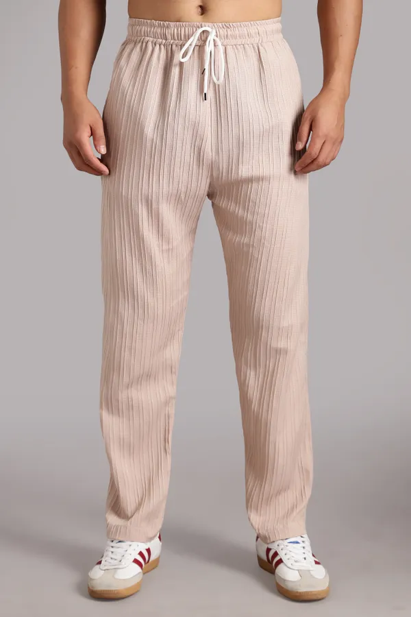 Beige_Premium_Cotton_Blend_Co-Ords_Set_For_Men