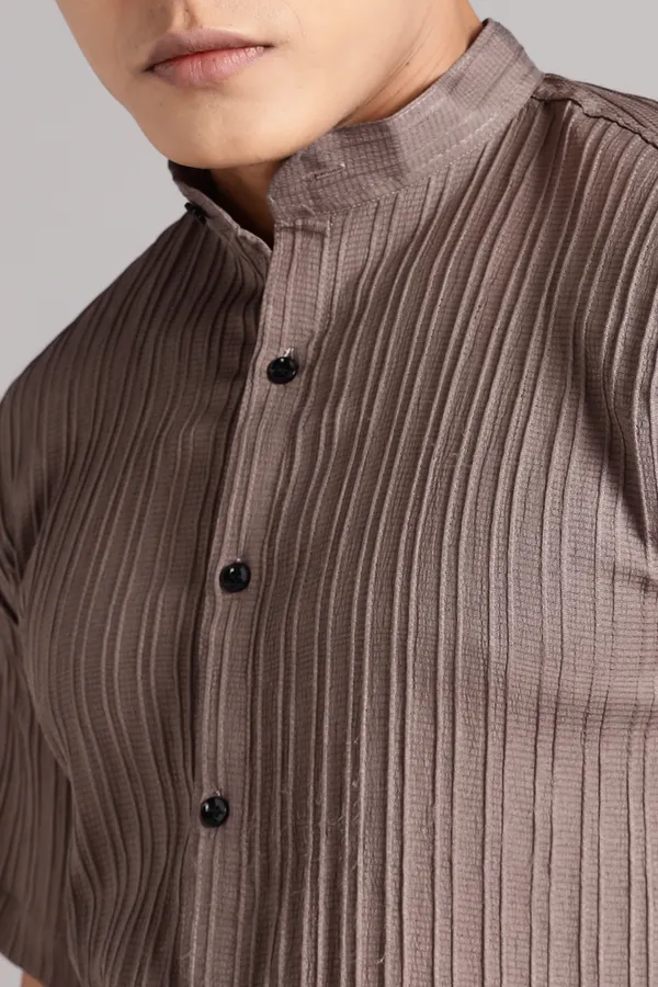 Brown_Premium_Cotton_Blend_Co-Ords_Set_For_Men