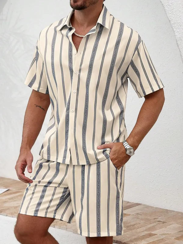 Cream_Premium_Rayon_Co-Ords_Set_For_Men