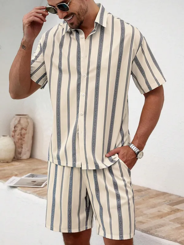 Cream_Premium_Rayon_Co-Ords_Set_For_Men