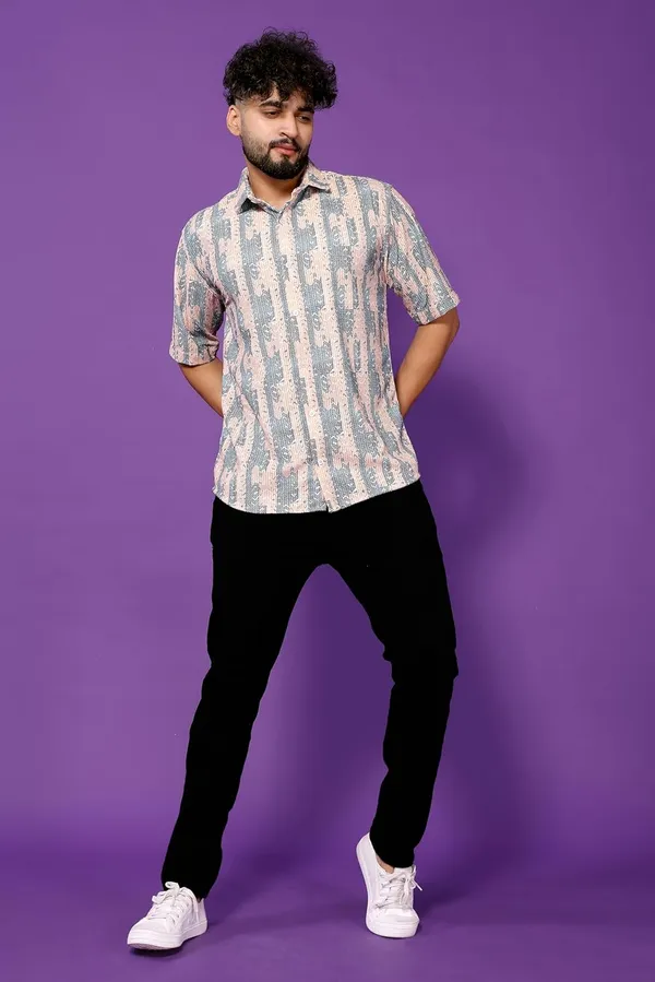 Grey_Premium_Printed_Cotton_Blend_Casual_Shirt_For_Men