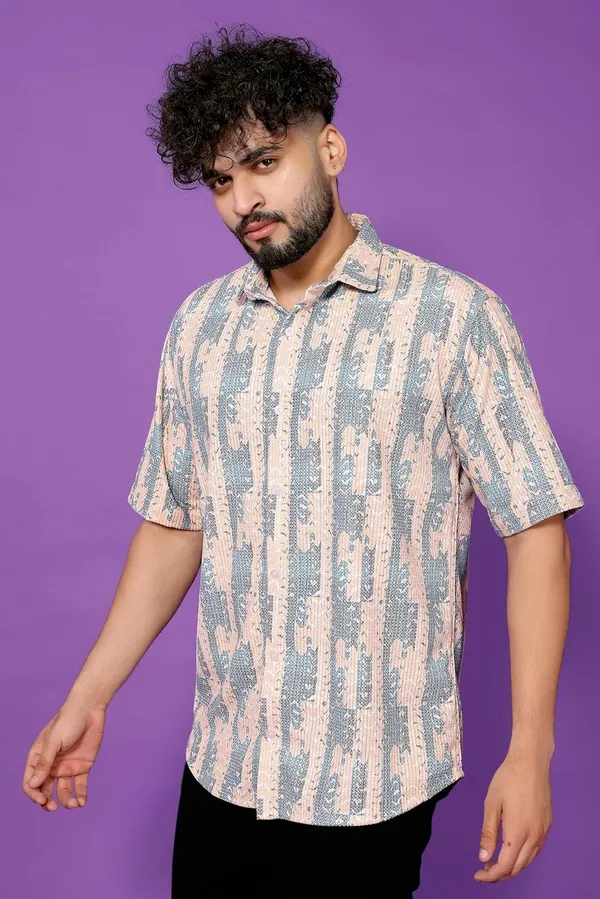 Grey_Premium_Printed_Cotton_Blend_Casual_Shirt_For_Men