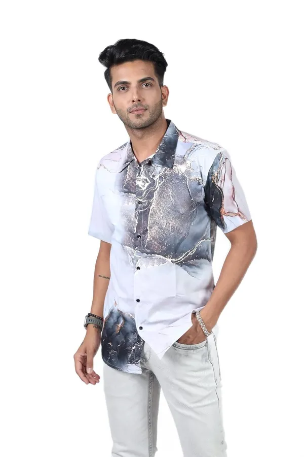 Grey_Premium_Printed_Cotton_Blend_Casual_Shirt_For_Men
