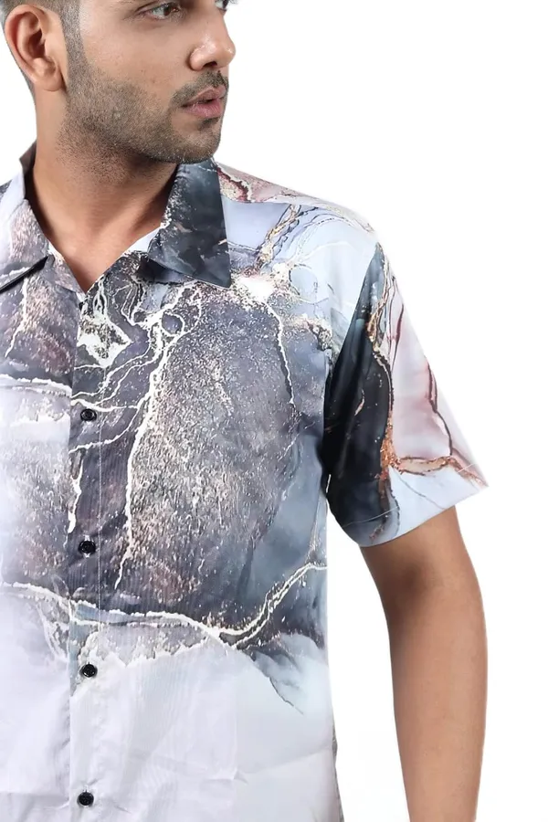 Grey_Premium_Printed_Cotton_Blend_Casual_Shirt_For_Men