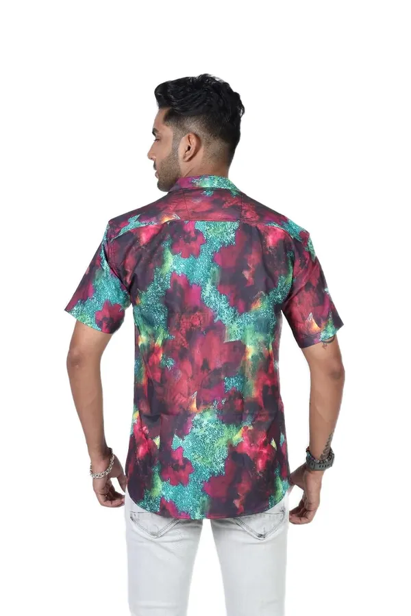 Maroon_Premium_Printed_Cotton_Blend_Shirt_For_Men