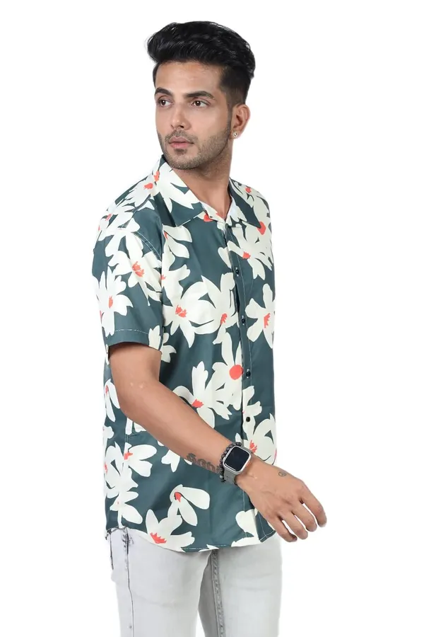 Green_Premium_Printed_Cotton_Blend_Casual_Shirt_For_Men
