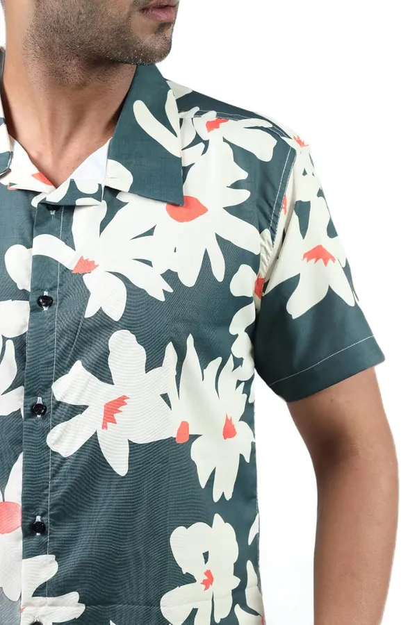 Green_Premium_Printed_Cotton_Blend_Casual_Shirt_For_Men